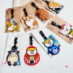Tag Treo Vali Silicone Luggage Tag Đài Loan