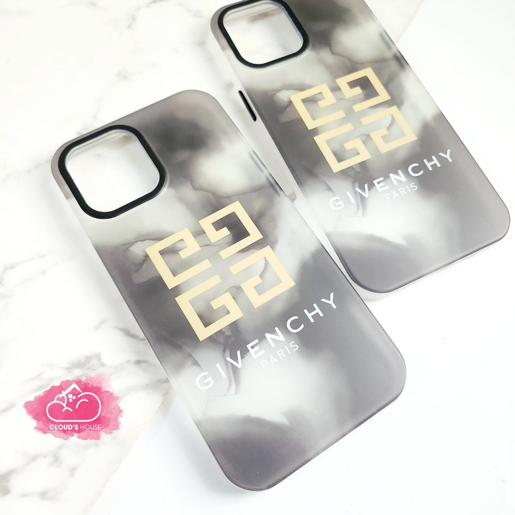 Case Ốp điện thoại iPhone Givenchy Paris nhám iPhone 11/12/13/14/Pro/Promax