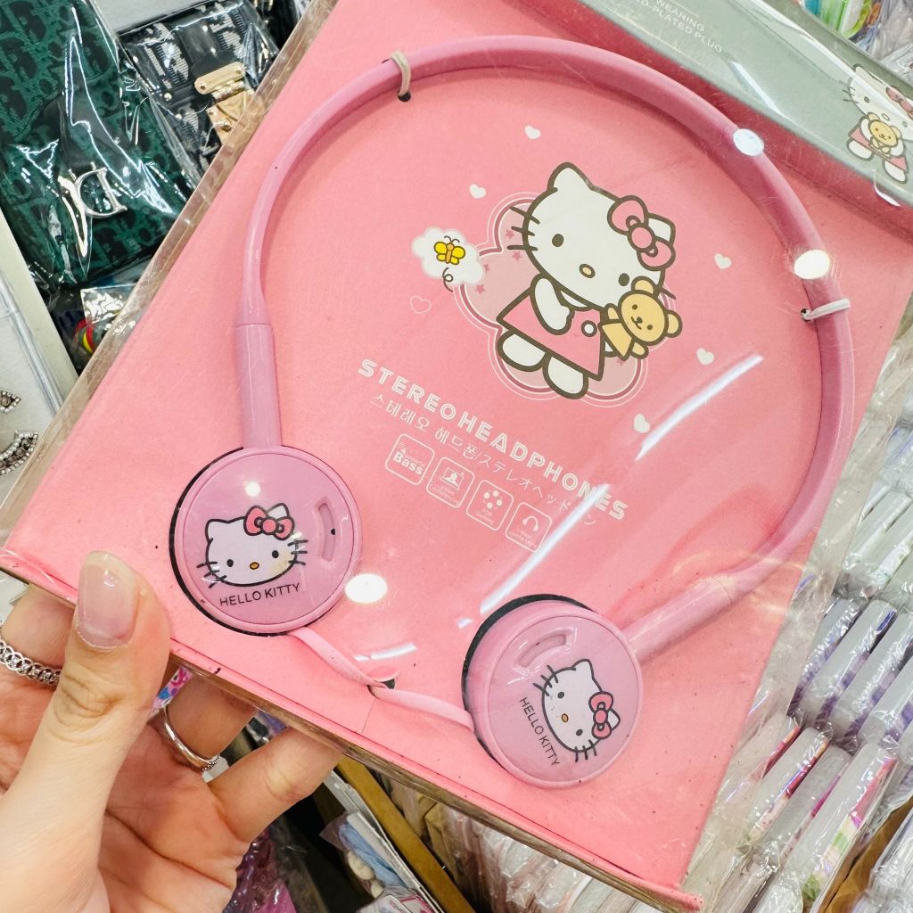 Tai nghe Stereo Headphone Hello Kitty S-014