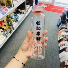 Bình Nước Thủy tinh Con Heo