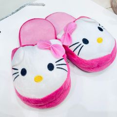 Dép Lông đi trong nhà hoạt hình của trẻ em - người lớn
