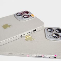 Case Ốp điện thoại iPhone Da Trơn Basic Bảo Vệ Camera iPhone 11/12/13/14/15/Pro/Promax