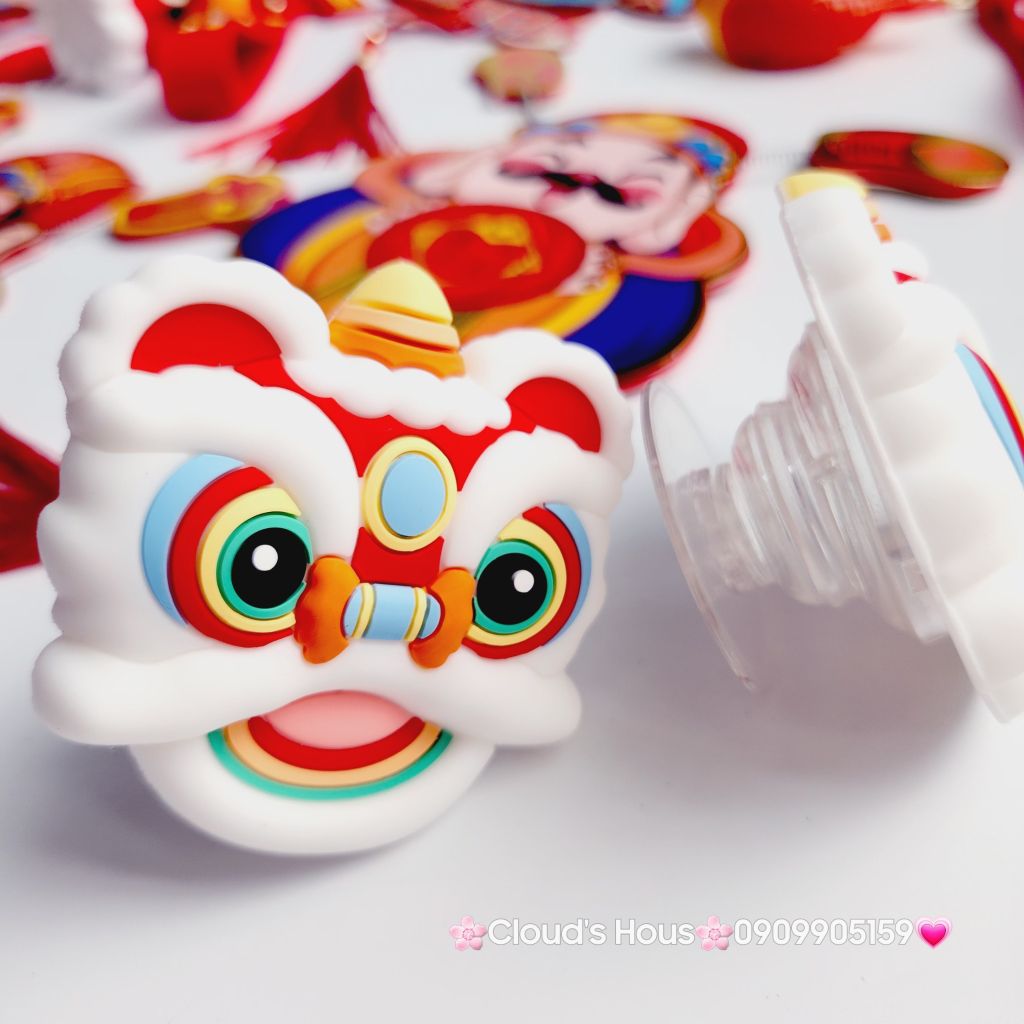 POPSOCKET Silicone LÂN Đỏ TẾT