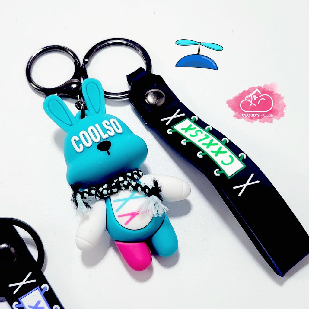 Móc khóa Thỏ ngầu Coolso