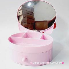 Hộp Trang Điểm Hello Kitty Có Gương