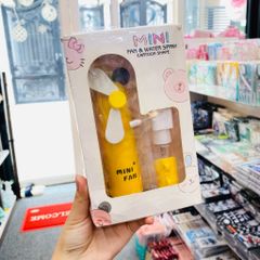 Mini Fan - QUẠT CẦM TAY Mini Kute Phun Sương thời trang (QUẠT SẠC)