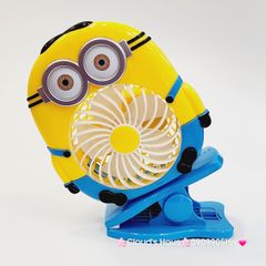 Mini Fan - Quạt kẹp Hình Động vật (Quạt sạc) Sz lớn