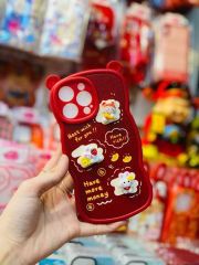 Case Ốp điện thoại iPhone Tai Gấu - Thỏ Tết icon nổi iPhone 11/12/13/14/Pro/Promax (2 mẫu) - TẾT