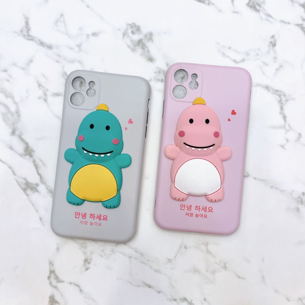 Case Ốp điện thoại iPhone KHỦNG LONG icon nổi iPhone 7/8/X/Xs/11/12/Plus/Max/Pro/Promax