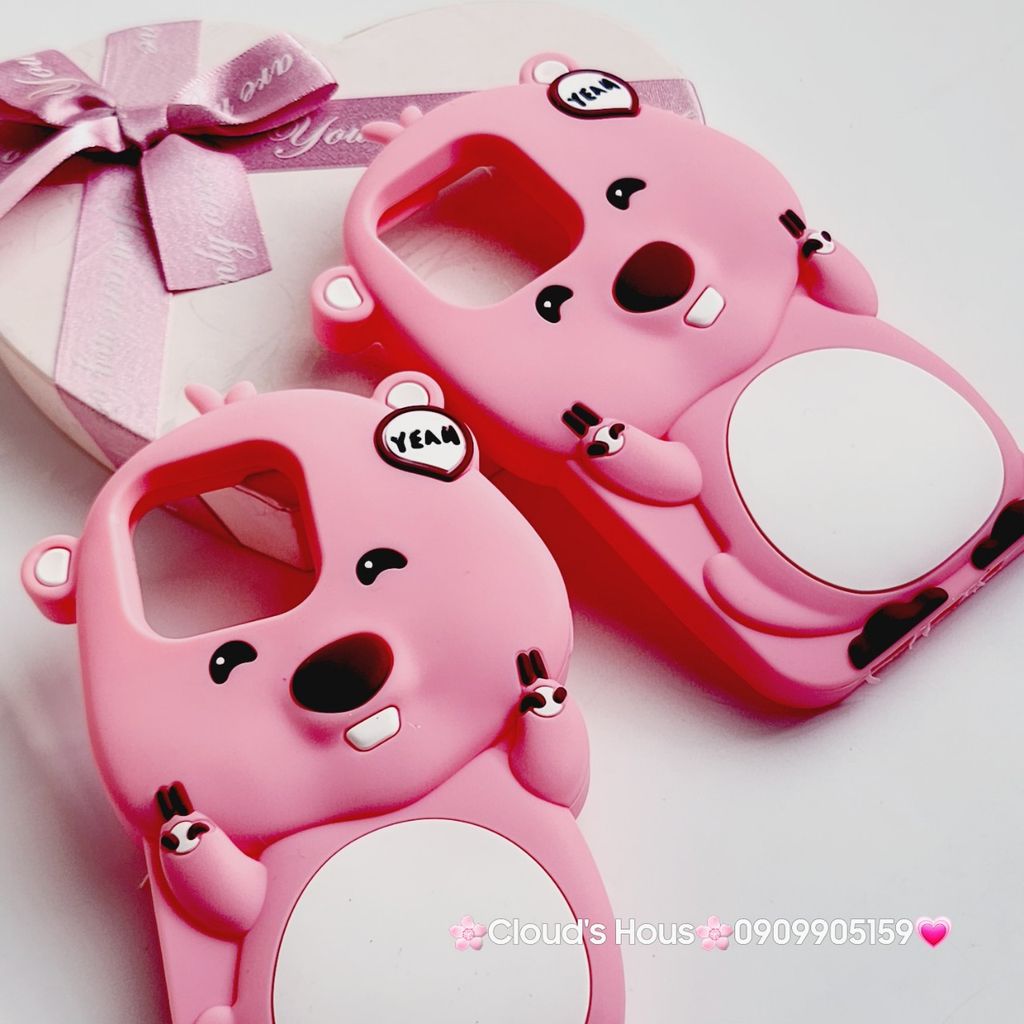 Case Ốp điện thoại iPhone Su dẻo Chuột Loopy Yeah iPhone 6P/7P/8P/X/Xs/XSMax/11/12/13/14/15/Pro/Promax