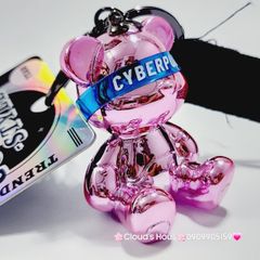 Móc Khóa Gấu BearBrick Ngồi Sứ Ngầu Cyberpunk Explore Future