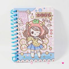 Sổ Tay - Sổ Lò Xo Hình Dễ Thương Cho bé (ĐÀI LOAN)
