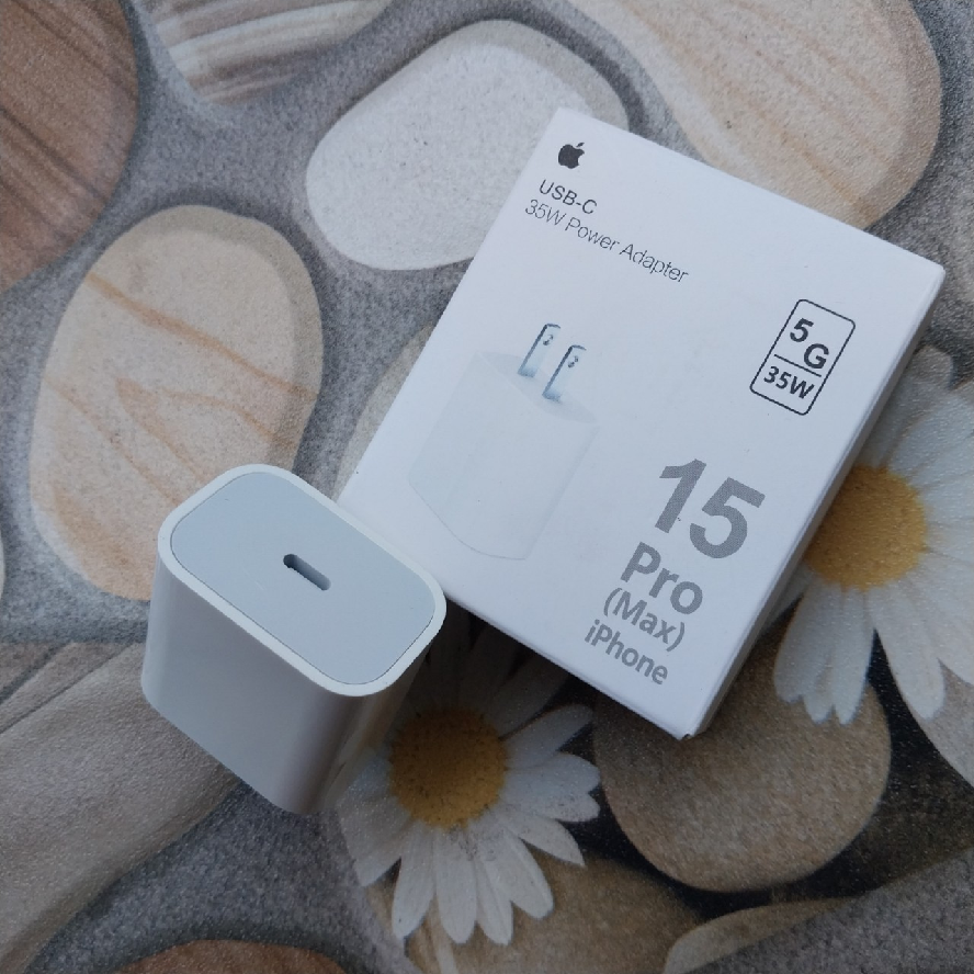 Cóc sạc zin iPhone 5G USB-C + C 35W For iPhone 15Promax TypeC-TypeC