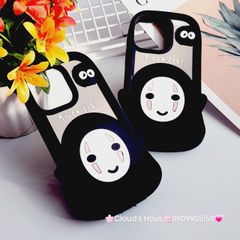 Case Ốp điện thoại iPhone Su dẻo Vô Diện 3D Nổi Black Cool iPhone 11/12/13/14/15/Pro/Promax
