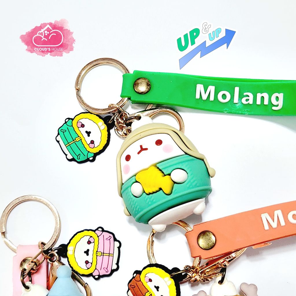 MÓC KHÓA Molang Tròn