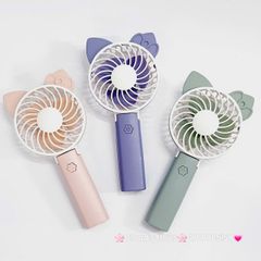 Quạt Cầm Tay - Để Bàn Tai Mèo Gập Được Đầu