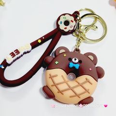 Móc Khóa Con Vật Bánh Donut