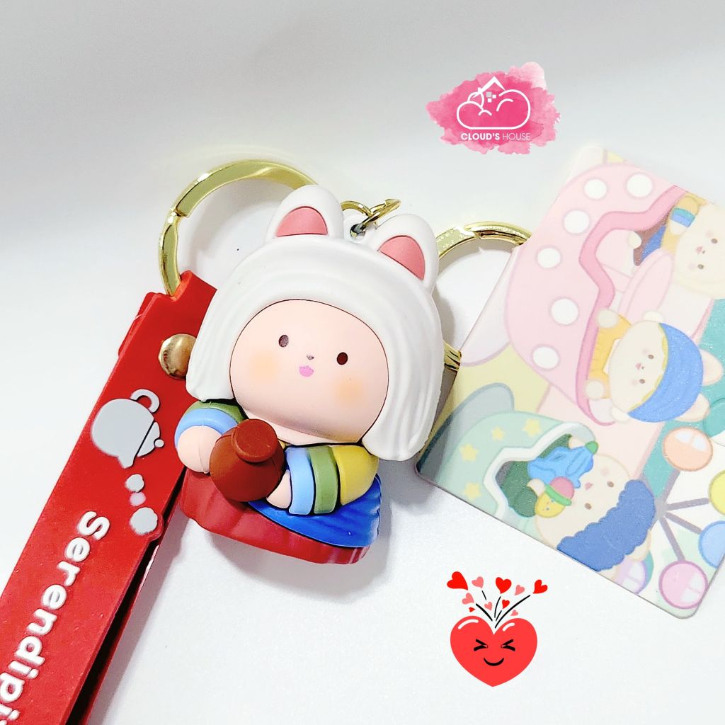 MÓC KHÓA Bé mập Serendipity (3 mẫu)