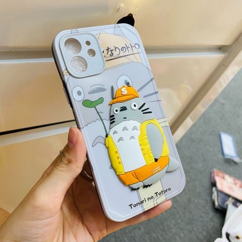 Case Ốp điện thoại iPhone Totoro ICon nổi 3D bóng trơn