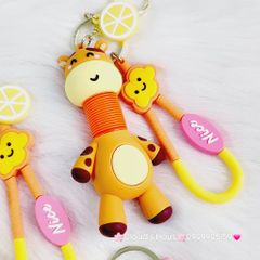 Móc Khóa Động Vật Cổ Dài Hài Hước Nice