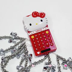 Máy Tính Hello Kitty Mini Cầm Tay (3 màu) - kèm dây charm KT966