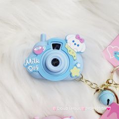 Móc khóa Máy ảnh Milk Dog