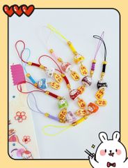 Móc Điện Thoại Móc Túi Phụ Kiện Đẹp Mèo Thần Tài Mini chất liệu sứ