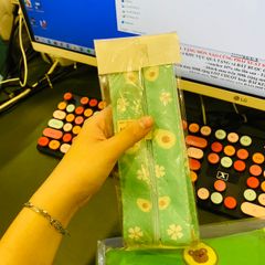 Bóp viết vải Kute