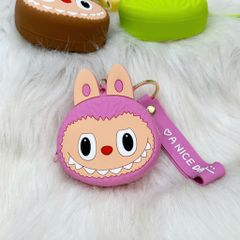Bóp Móc Khóa Silicone Labubu Nhiều Màu