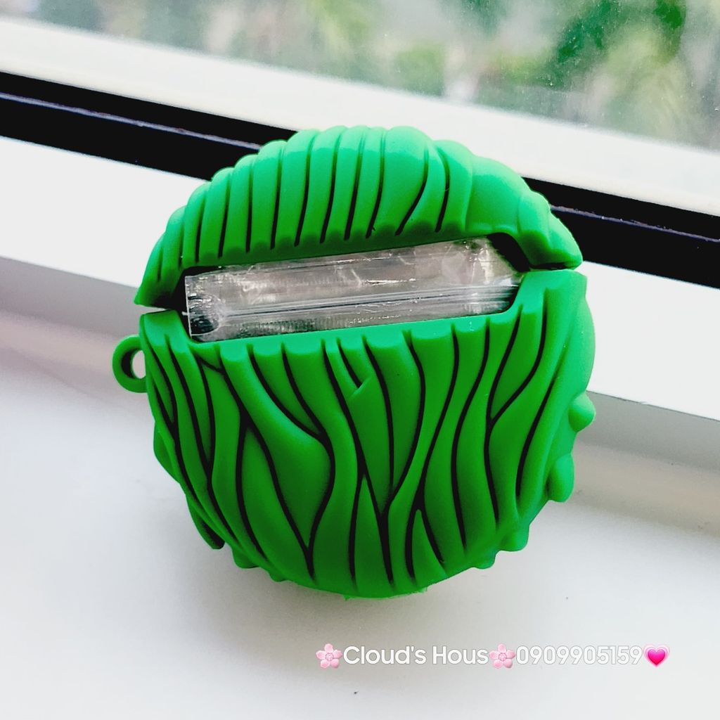 Cover Case Vỏ bảo vệ Airpod Su dẻo Quỷ Tóc Xanh Jocker Airpod 1/2/3/Pro/Pro2