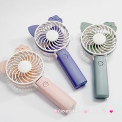 Quạt Cầm Tay - Để Bàn Tai Mèo Gập Được Đầu