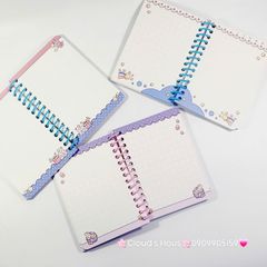 Sổ Tay - Sổ Lò Xo Hình Dễ Thương Cho bé (ĐÀI LOAN)