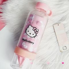 Bình nước Kitty có thể vắt nước cam Nhựa tốt
