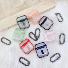 Cover Case Vỏ bảo vệ Airpod Trong Nhám Viền Màu Airpod 1/2/3/Pro/Pro2