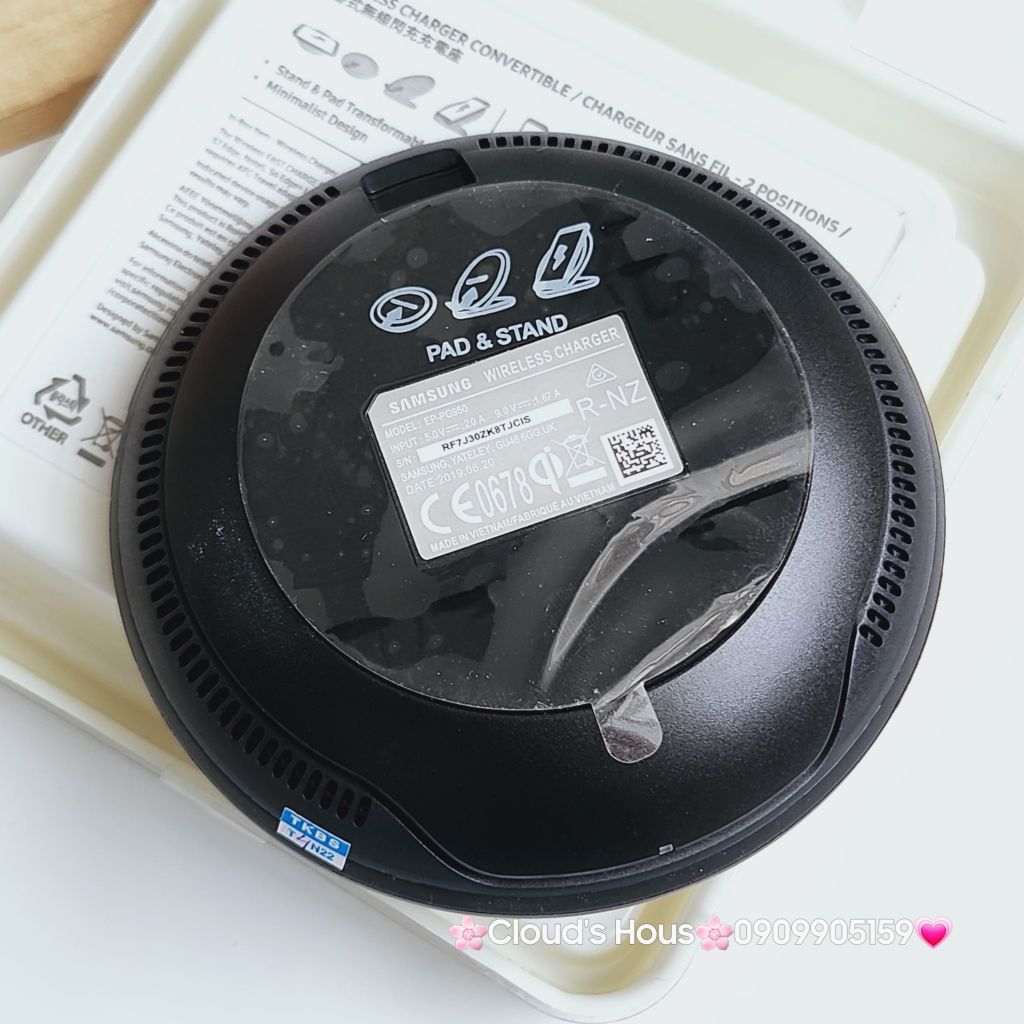 Đế Sạc Không Dây Samsung Fast Charger Pad & Stand (chính hãng)