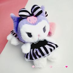 Gấu Bông Melody & Kuromi Mặc Váy