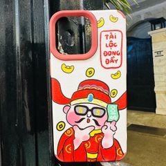 Case Ốp điện thoại iPhone Ông Thần Tài Tài Lộc Đông Đầy iPhone 11/12/13/14/15/Pro/Promax - TẾT