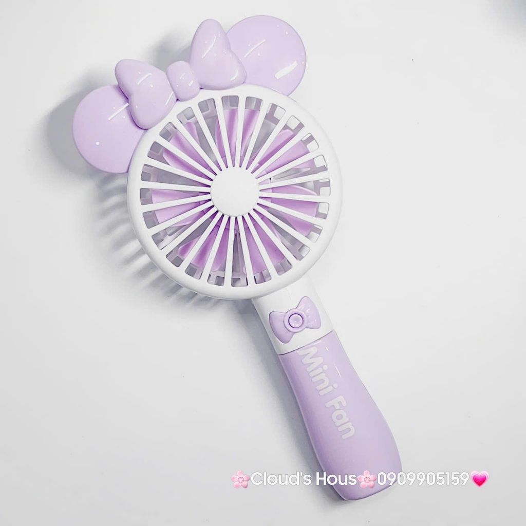 Mini Fan - Quạt Cầm Tay Mickey ( 5 màu)