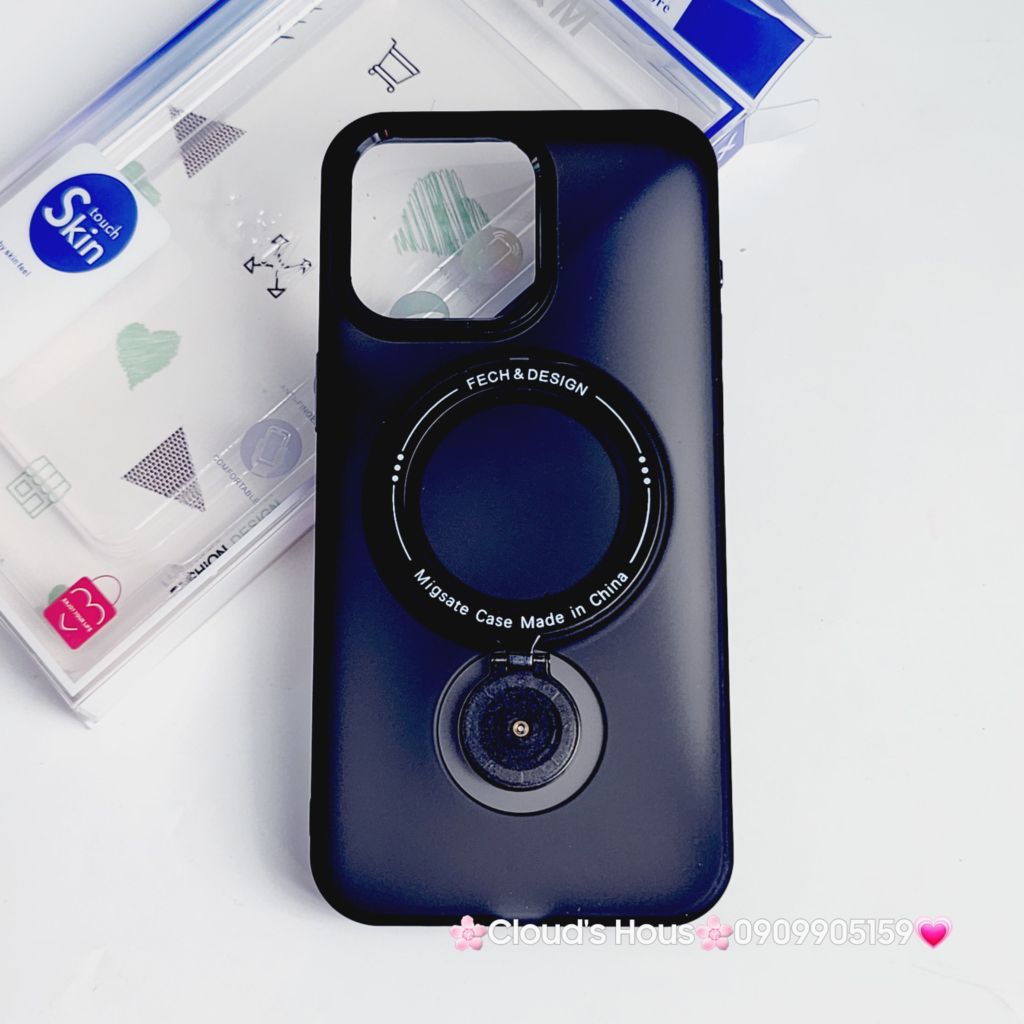 Case Ốp điện thoại iPhone X&M Trong viền hologram bóng iPhone 14Promax/ 15Promax (5 mẫu)