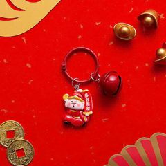 Móc Điện Thoại Vòng Charm mini Rồng/ Thần tài/ mèo may mắn điện thoại