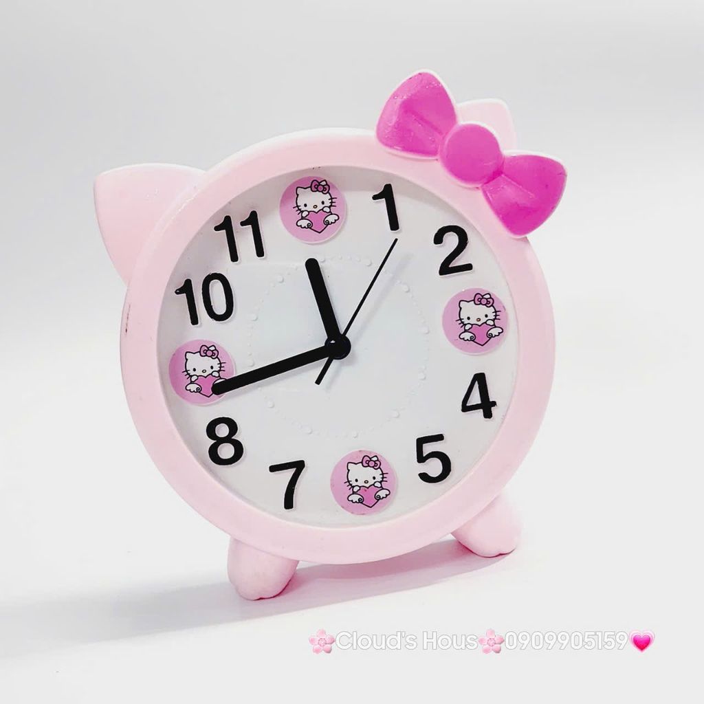 Đồng Hồ Để Bàn Hello Kitty Nhiều Màu