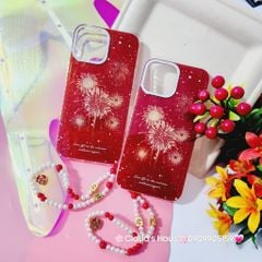Case Ốp điện thoại iPhone Pháo Hoa Đỏ Bóng iPhone 11/12/13/14/15/Pro/Promax - TẾT