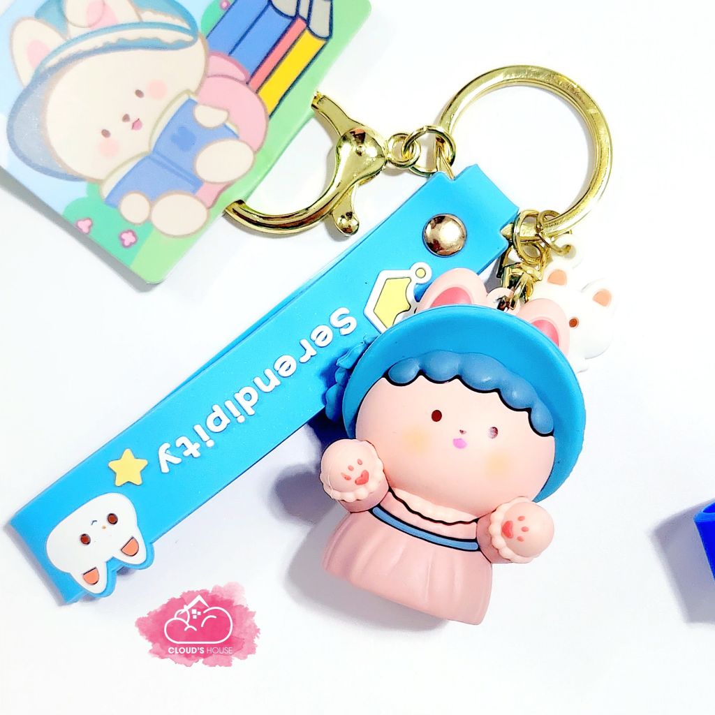 MÓC KHÓA Bé mập Serendipity (3 mẫu)