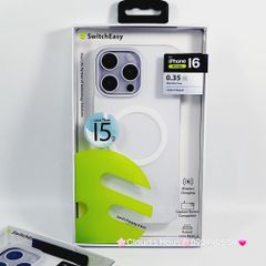 Case Ốp điện thoại iPhone Switcheasy Ultra Slim Nhám Lụa Siêu Mỏng Magsafe 0.35mm 16/Plus/Pro/Promax