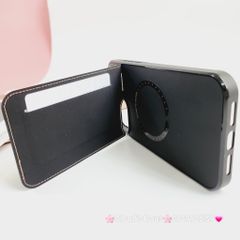 Case Ốp điện thoại iPhone Da Chống dựng Dux Ducis Magsafe iPhone 11/12/13/14/15/Plus/Pro/Promax