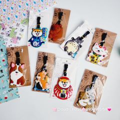 Tag Treo Vali Silicone Luggage Tag Đài Loan