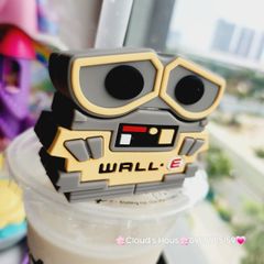 Cover Case Vỏ bảo vệ Airpod Su dẻo Robot biet yêu Wall Airpod 1/2/3/Pro/Pro2