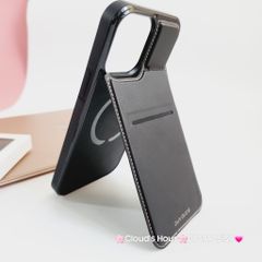 Case Ốp điện thoại iPhone Da Chống dựng Dux Ducis Magsafe iPhone 11/12/13/14/15/Plus/Pro/Promax