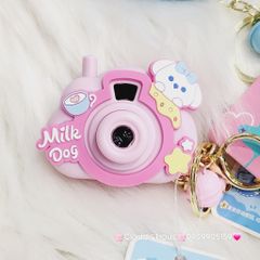 Móc khóa Máy ảnh Milk Dog