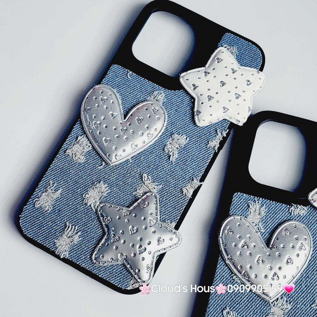 Case Ốp điện thoại iPhone Jeans Ngôi Sao Nổi Cá Tính cá tính iPhone 7+/8+/X/Xs/XSMax/11/12/13/14/15/Pro/Promax